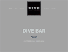 Tablet Screenshot of diveaustin.com